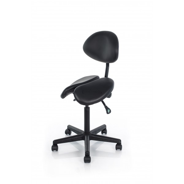 Επαγγελματικό Σκαμπό Stool for Master MS14-2 black Pony RestPro
